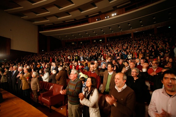 Sessão cultural evocativa