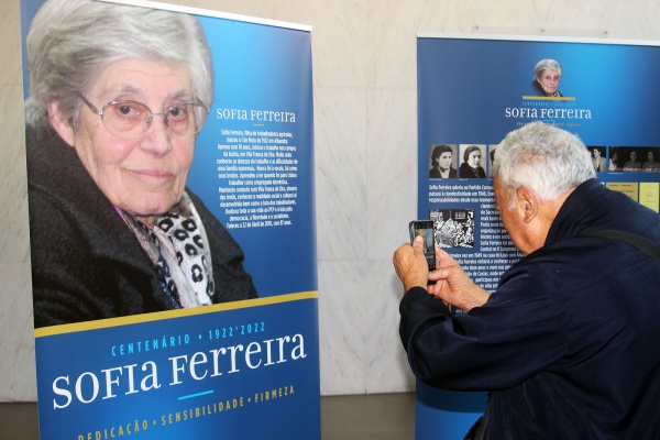Sessão evocativa do Centenário do nascimento de Sofia Ferreira