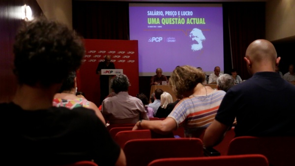Sessão Pública «Salário, preço e lucro – Uma questão actual»