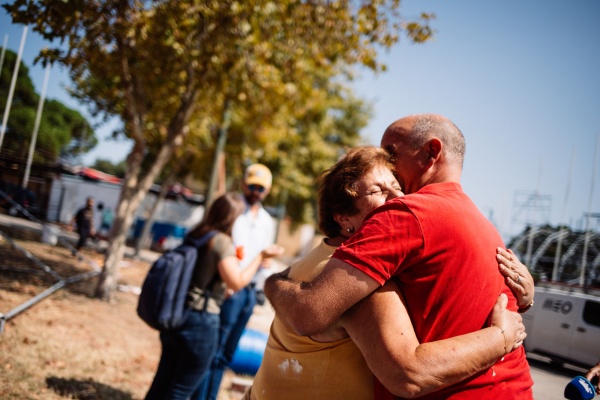 Visita ao espaço da Festa do «Avante!»