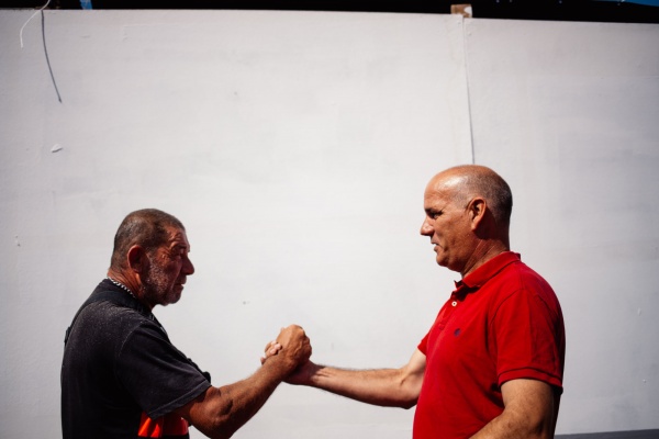 Visita ao espaço da Festa do «Avante!»