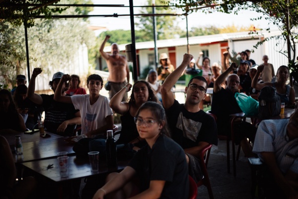 Visita ao espaço da Festa do «Avante!»
