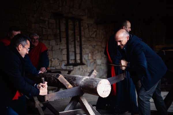 Visita ao Presépio ao Vivo de Priscos