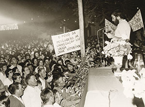 1.º Comício do PCP em Silves com a presença de José Vitoriano, Junho 1974