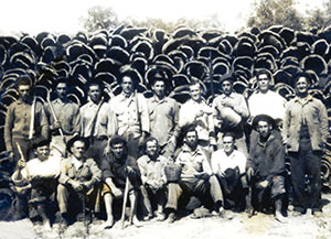 Trabalhadores da indústria corticeira de Sines